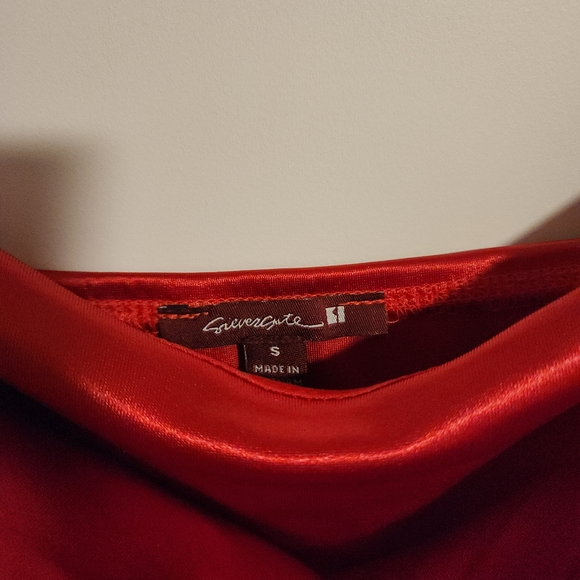 Striking Red Maxi Dress - Picture 3 of 4